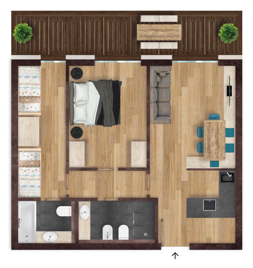Movi Family Apart-Hotel ****S Kurfar Exterior foto