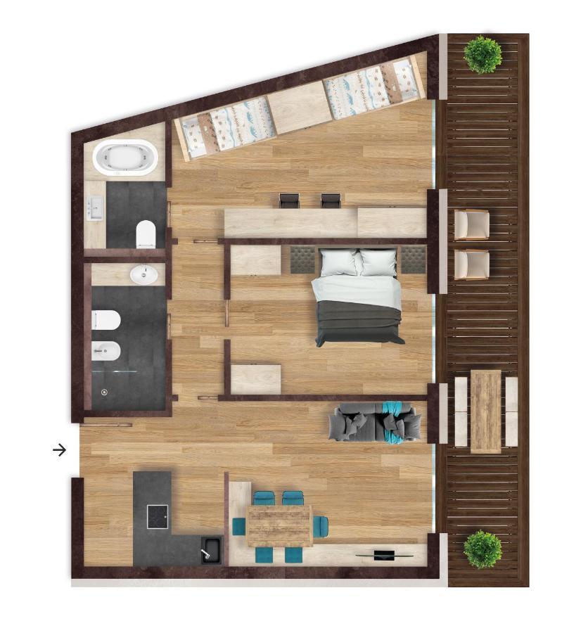 Movi Family Apart-Hotel ****S Kurfar Exterior foto